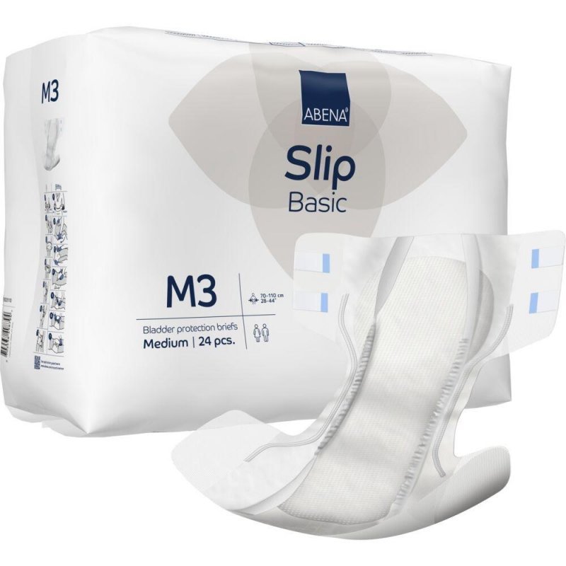 Abena Slip Basic M3 - Kalhotky plenkové absorpční 24 ks