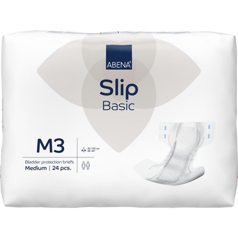 Abena Slip Basic M3 - Kalhotky plenkové absorpční 24 ks