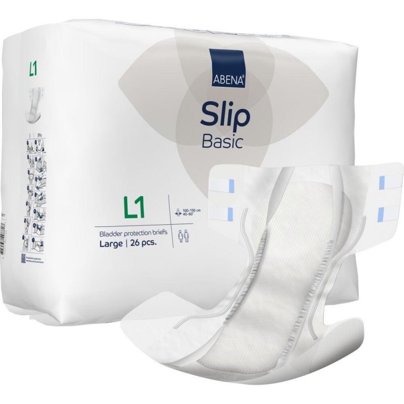 Abena Slip Basic L1 - Kalhotky plenkové absorpční 26 ks