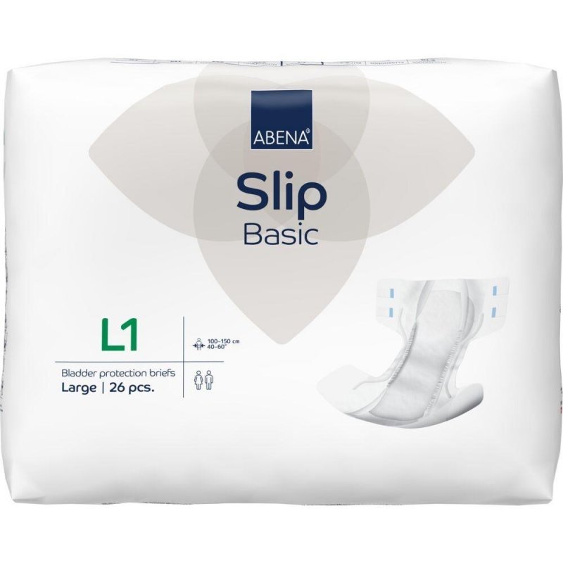 Abena Slip Basic L1 - Kalhotky plenkové absorpční 26 ks