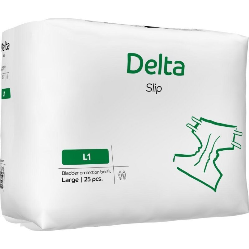 Abena Delta slip L1 - Kalhotky plenkové absorpční 25 ks