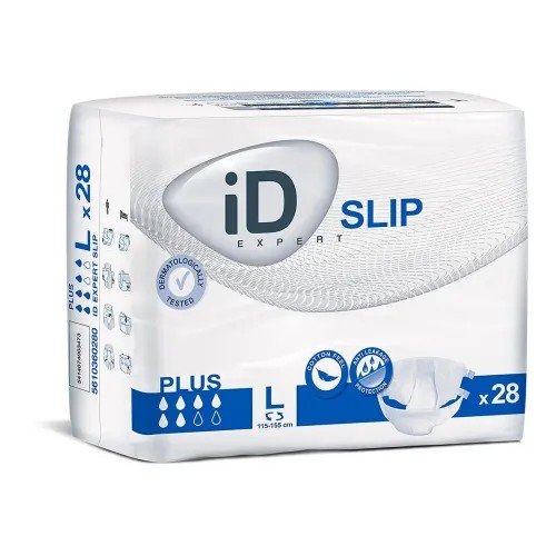 iD Slip Plus L - Kalhotky absorpční plenkové 28 ks