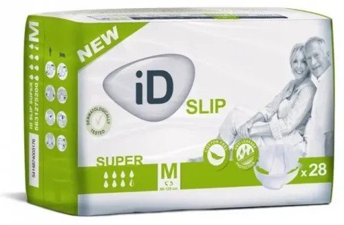 iD Slip PE Super M - Kalhotky absorpční plenkové 28 ks