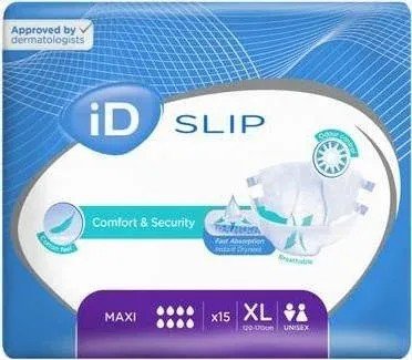 ID Slip Maxi XL - Kalhotky apsorpční zalepovací 15 ks