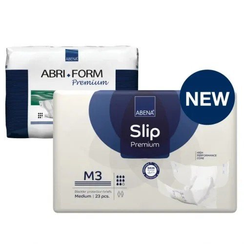 Abena Slip Premium M3 - Kalhotky zalepovací absorpční prodyšné 23 Ks