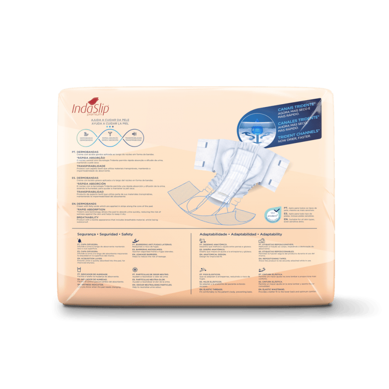IndaSlip Premium L10+ - Kalhotky zalepovací absorpční, 20ks