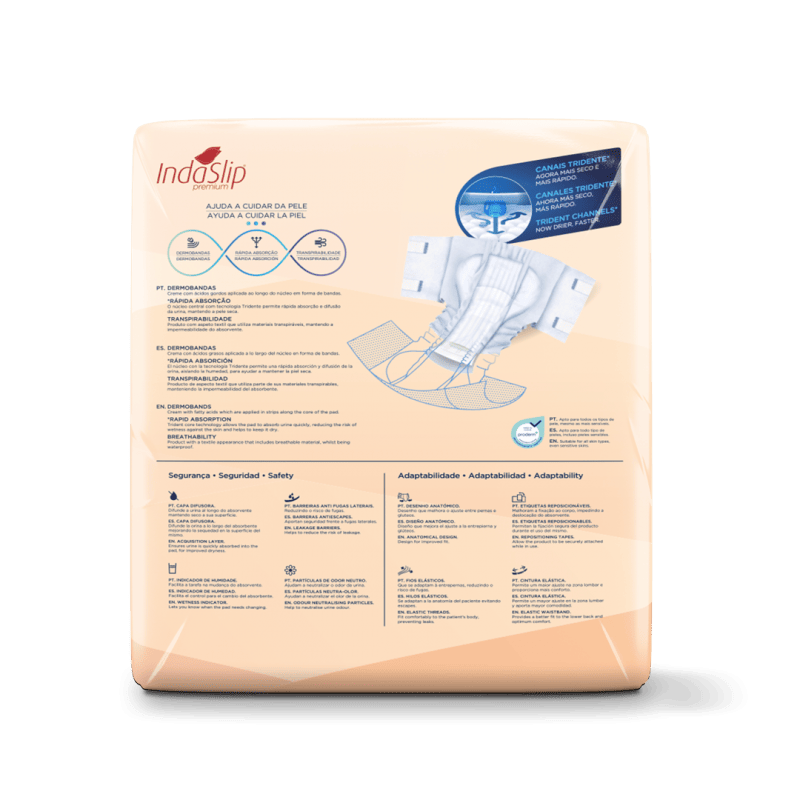IndaSlip Premium L7 - Kalhotky zalepovací absorpční, 20ks
