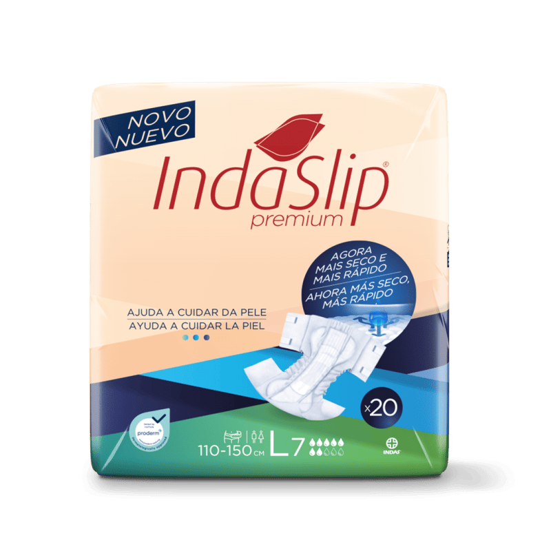 IndaSlip Premium L7 - Kalhotky zalepovací absorpční, 20ks