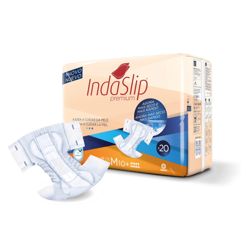 IndaSlip Premium M10+ - Kalhotky zalepovací absorpční, 20ks