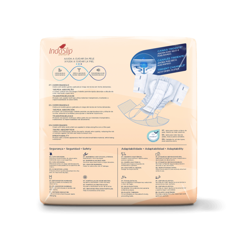 IndaSlip Premium M7 - Kalhotky zalepovací absorpční, 20ks