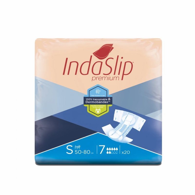 IndaSlip Premium S7 - Kalhotky zalepovací absorpční, 20ks