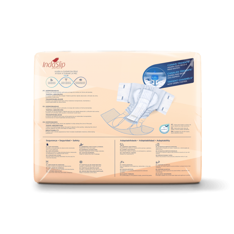 IndaSlip Premium XL10+ - Kalhotky zalepovací absorpční, 20ks