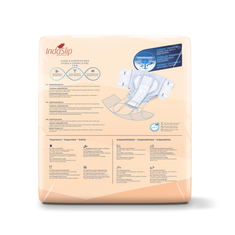 IndaSlip Premium XL9 - Kalhotky zalepovací absorpční, 20ks