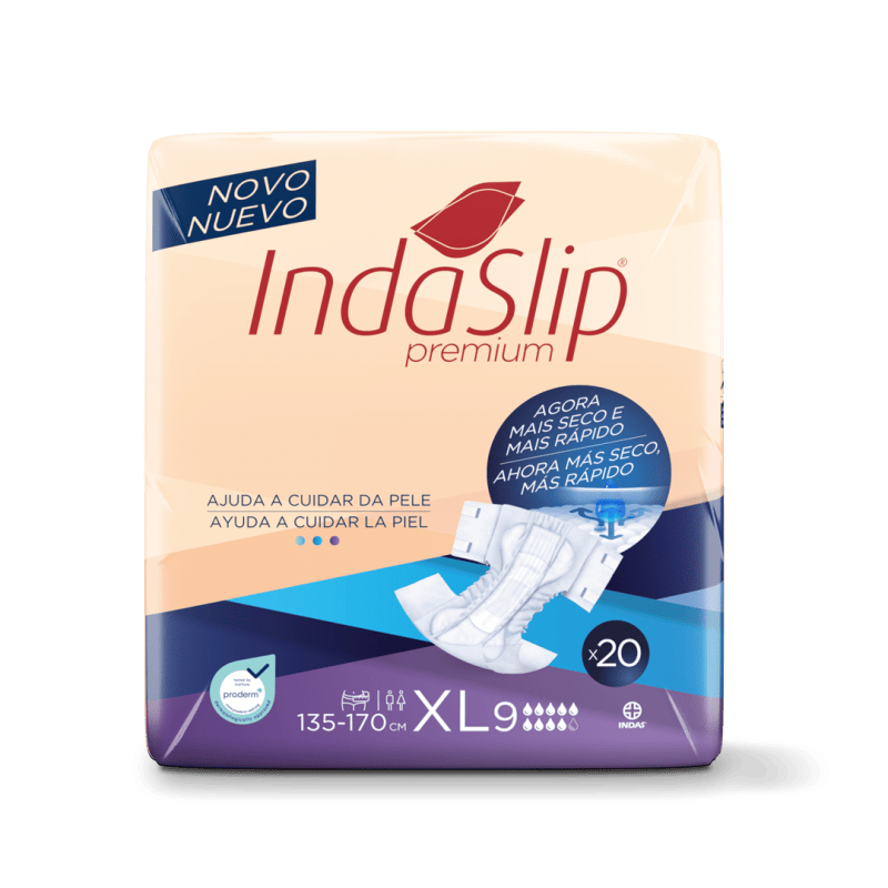 IndaSlip Premium XL9 - Kalhotky zalepovací absorpční, 20ks