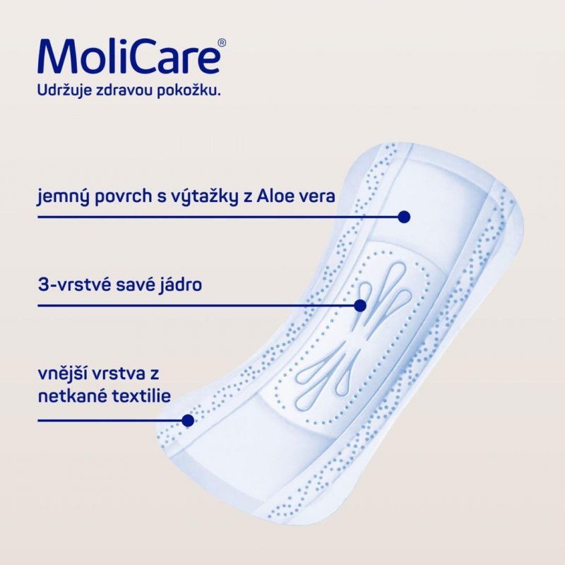 MoliCare Lady Pad 1,5 kapky - Vložky absorpční 12 ks