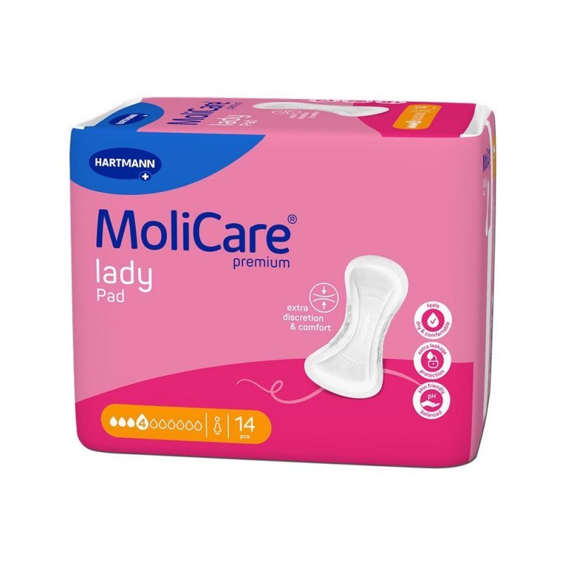 MoliCare Lady Pad 4 kapky - Vložky absorpční 14 ks