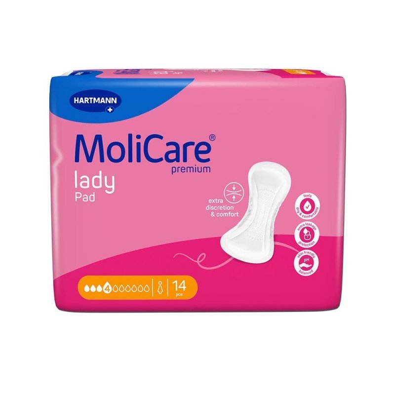 MoliCare Lady Pad 4 kapky - Vložky absorpční 14 ks