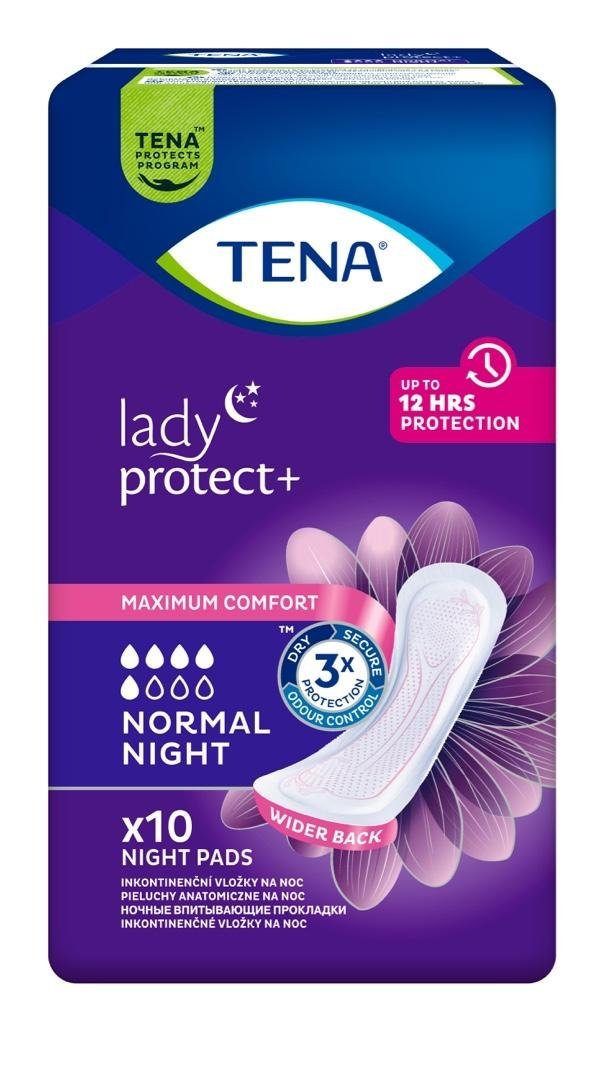 TENA Lady Normal Night - Vložky absorbční 10 ks