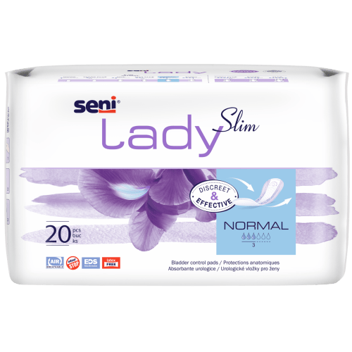 SENI Lady Slim Normal - Absorpční vložky pro ženy, 20ks