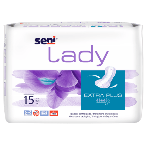 SENI Lady Extra Plus - Absorpční vložky pro ženy, 15ks