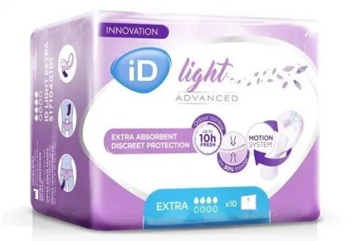 iD Light Extra - Vložky absorpční jednotlivě balené 10 Ks