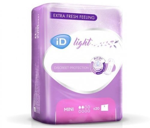 iD Light Mini - Vložky absorpční jednotlivě balené 20 Ks
