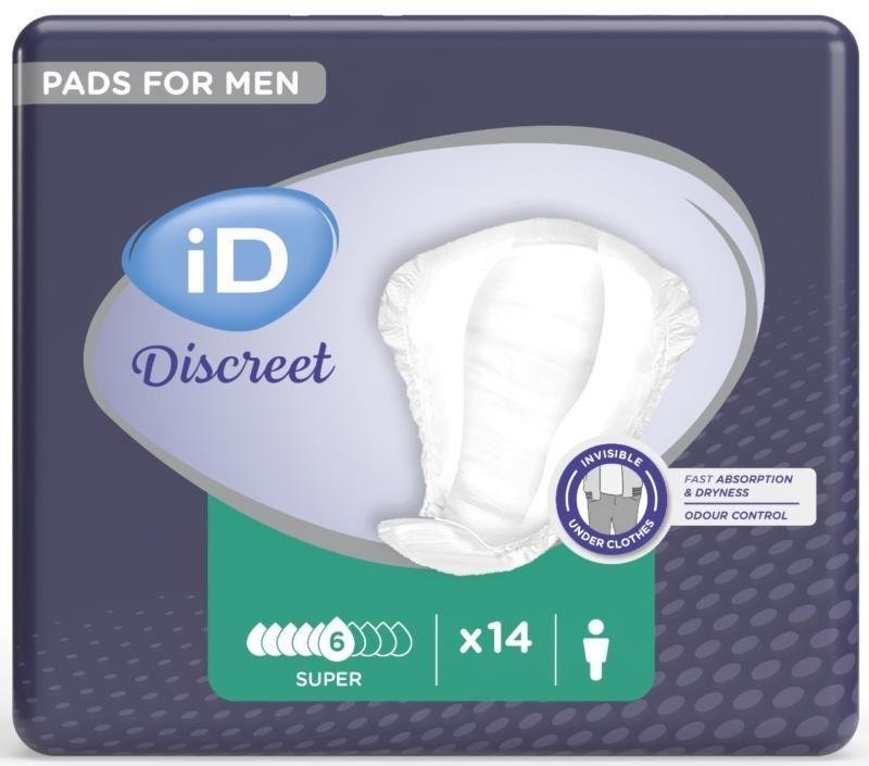 iD for Men Level 3 - Vložky absorpční pro muže 14 Ks