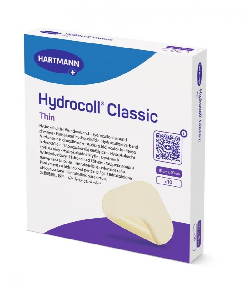 Hydrokoloidní krytí Hydrocoll Thin 10 ks - 10 x 10 cm