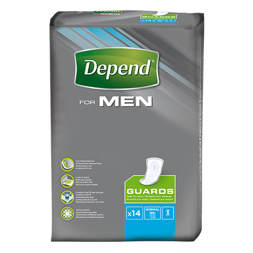 Depend pro muže 2 Guards - Vložky absorpční pro muže 14 ks