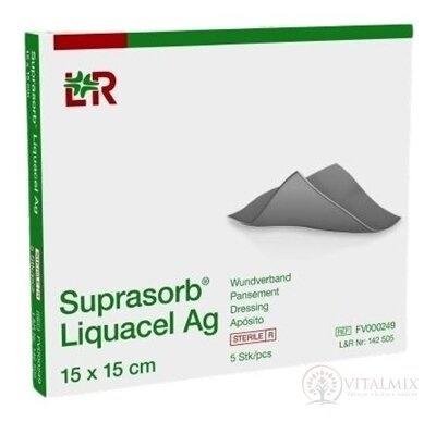 Suprasorb Liquacel Ag - 5cm x 5cm, 10ks
