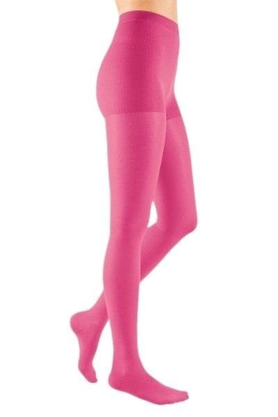 Punčochové dámské kalhoty mediven elegance (II.KT) - Velikost 4, barva Magenta, délka krátká, se špicí