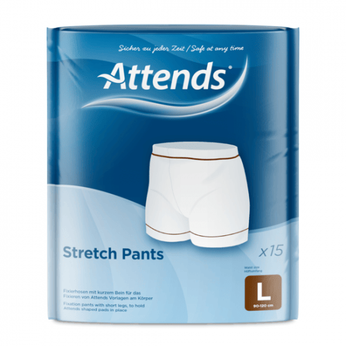 Attends Stretch Pants L - Kalhotky fixační s nohavičkami 1 ks 