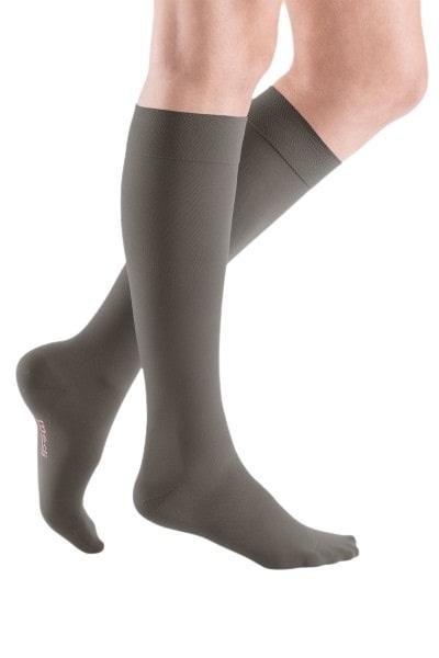 Lýtkové punčochy mediven elegance (II.KT) - Velikost 5, barva grey, délka normal, se špicí