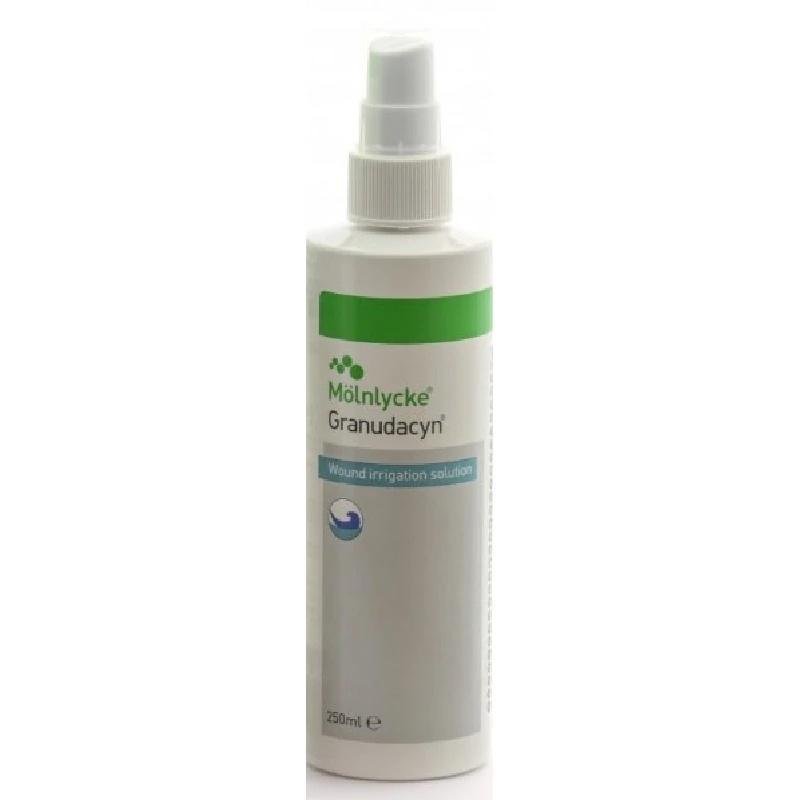 Granudacyn Wound Irrigation Solution - 1000 ml - Čistící a oplachový roztok na rány