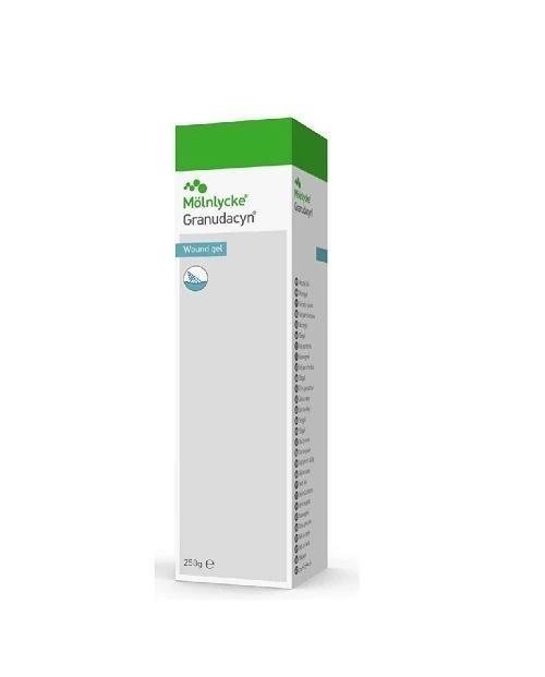 Granudacyn Wound Gel - 50 g - Antiseptický gel na rány, s aplikátorem