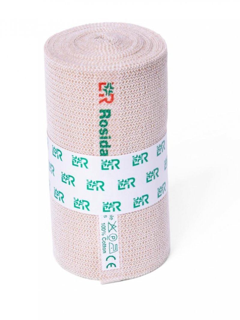 Obinadlo Elastické Rosidal K - 6 cm x 5 m - Kompresivní s krátkým tahem, 1 ks