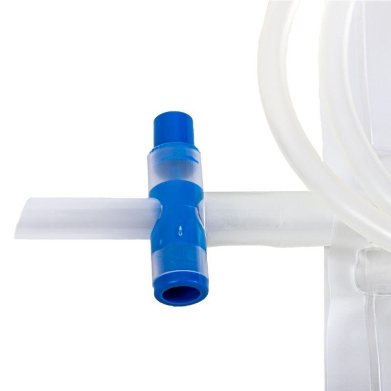 Sáček urinální s dolní křížovou výpustí - 2000 ml, délka hadice 90 cm, sterilní, 10ks