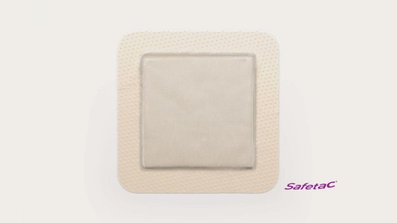 Mepilex Border Ag, 15 x 17,5 cm, 5 ks - Antimikrobiální krytí s technologií Safetac