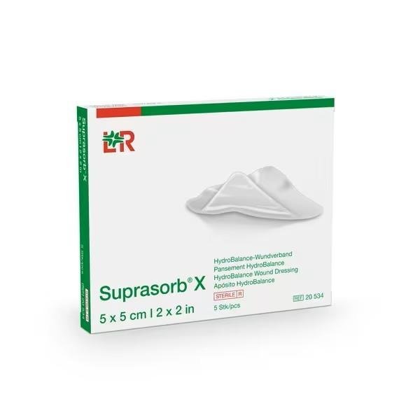 Krytí Hydrobalanční Suprasorb X - 5 x 5 cm - 5ks