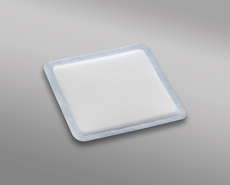 Vliwasorb Sterilní - 10 x 10 cm - Samolepicí krytí na rány se superabsorbentem, 10 ks