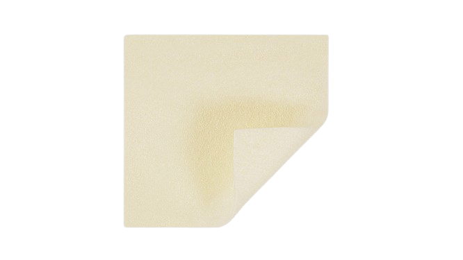 Exufiber Ag+, 5 cm x 5 cm, 10ks - Antimikrobiální absorpční krytí z hydrovlákna