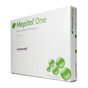 Mepitel One - 5 x 7 cm - Silikonová mřížka, neadherentní k ráně, safetac technologie, 5 ks