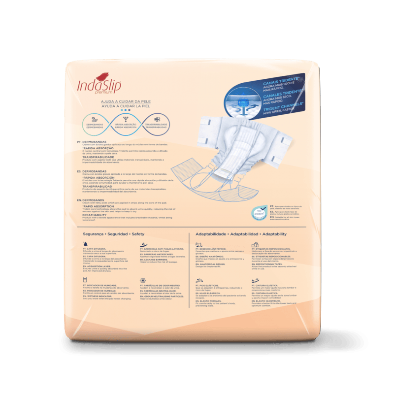 IndaSlip Premium L8 - Kalhotky zalepovací absorpční, 20ks