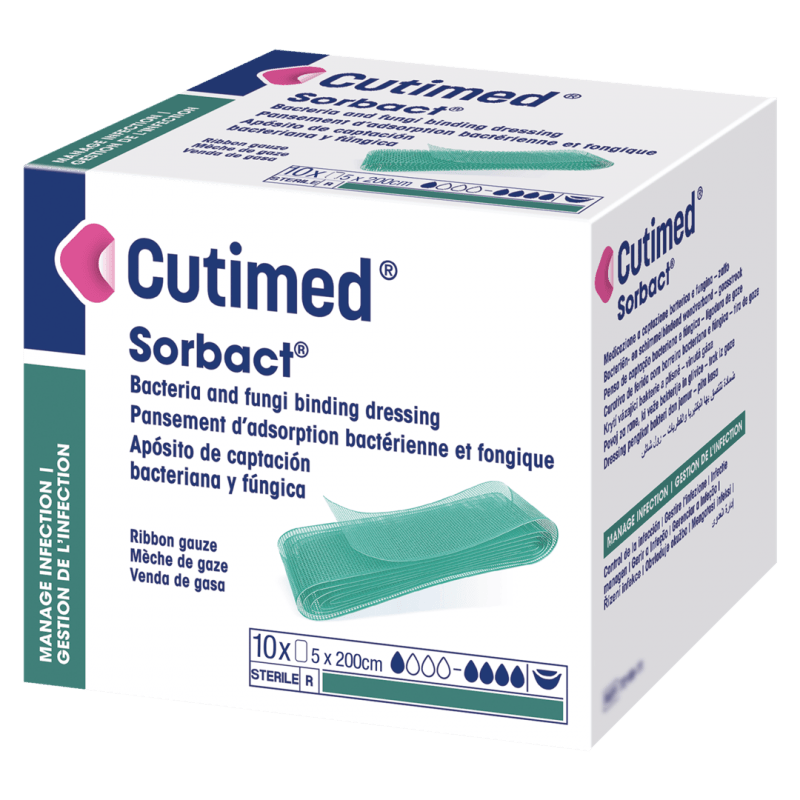 Cutimed Sorbact Ribbon - 5 cm x 200 cm, 10ks